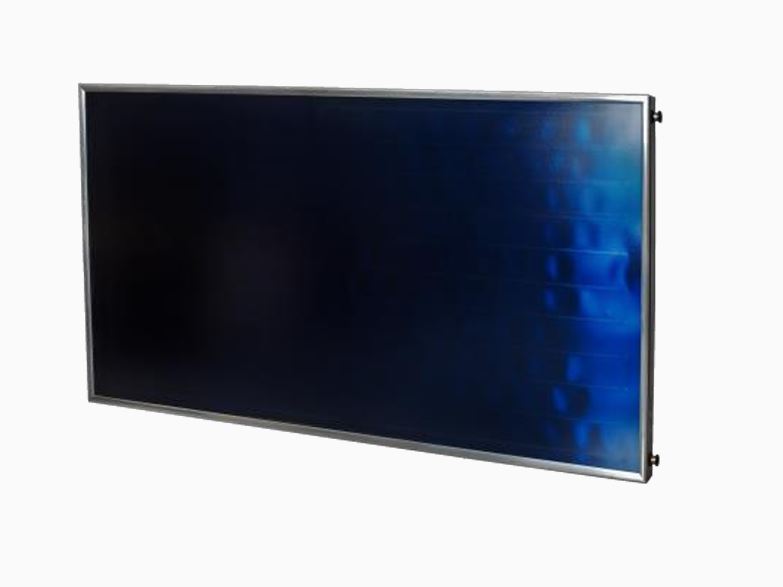 Hoog vermogen vlakke plaatcollector ES2H/2,65S - horizontaal - alu kleur