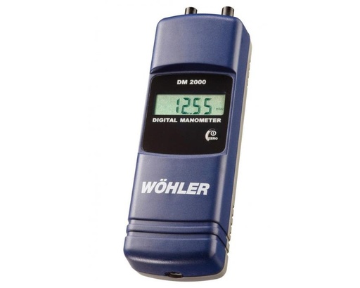[81-115-0020] Wöhler drukverschilmeter DM 2000 - mbar 
