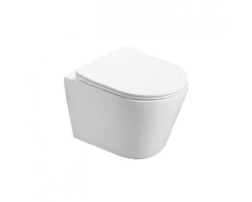 [90-509-0061] Toilettes suspendues (Toilette suspendu Infinitio brillant blanc)